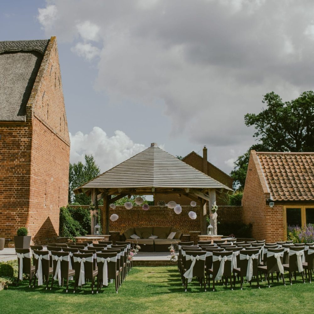 Wedding Ceremony Outside scaled